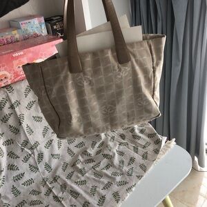 CHANEL Beige Tote Bag